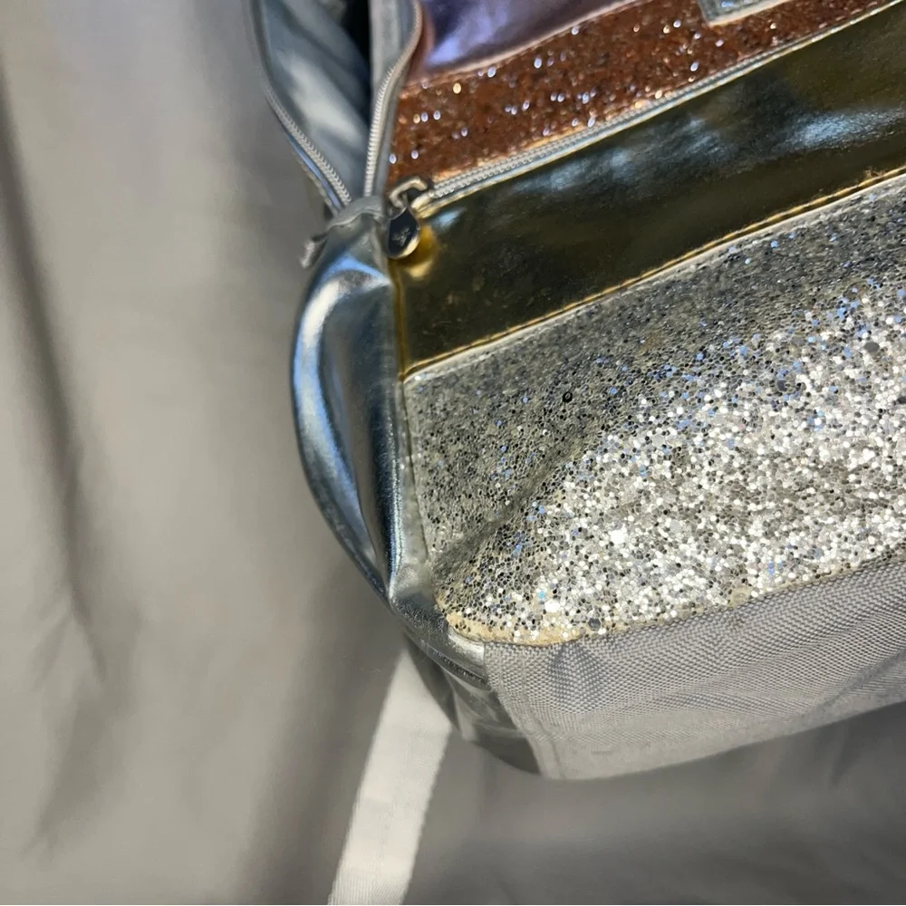 Justice glitter backpack
